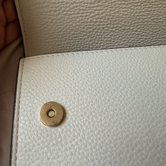 Tory Burch White Leather Crossbody Bag - Picture 2 of 14